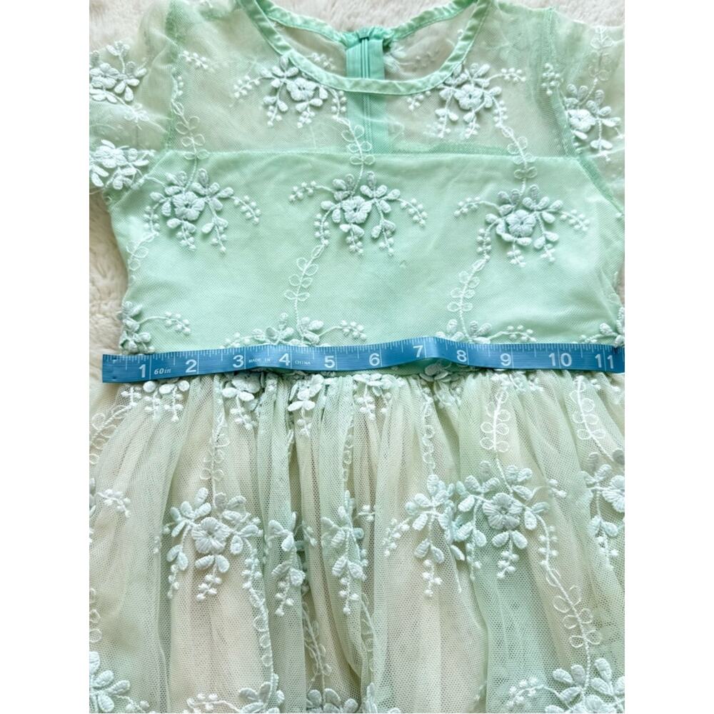 Just Couture  girls dress with laces size 6 Y - Picture 6 of 6